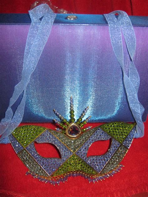 Swarovski Crystal Mask .